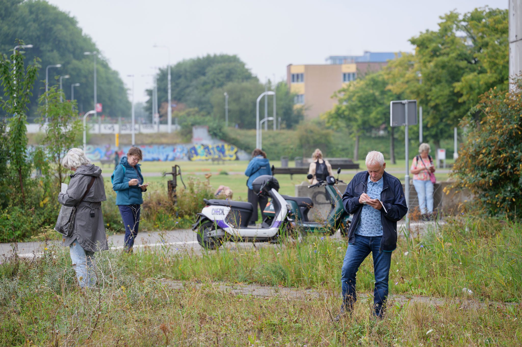 Tekenwandelingen in Amsterdam-Noord