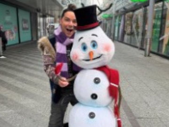 Kerstmuziek en Frosty